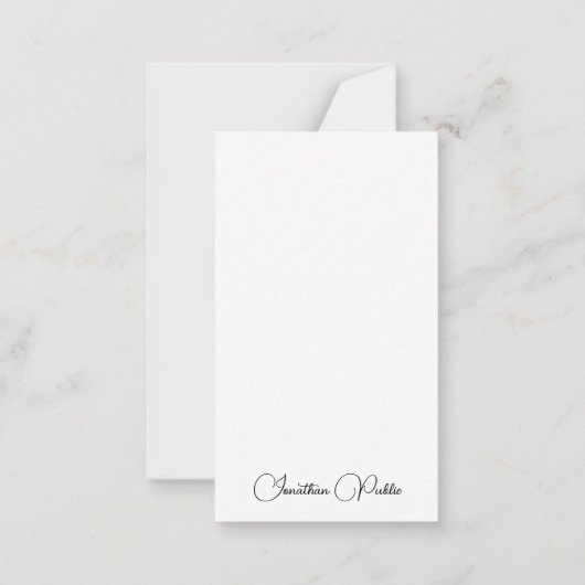 Vorlage für benutzerdefinierte Typografie-Skriptna (Rückseite)