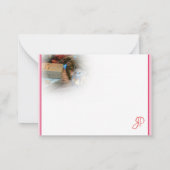 Vorlage für benutzerdefinierte Weihnachtshandschri (Rückseite)