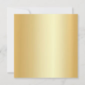 Vorlage für benutzerdefinierten Gold-Look-Glamour  (Rückseite)