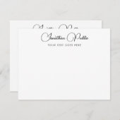 Vorlage für benutzerdefinierten, modernen, handsch (Vorne/Hinten)