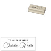Vorlage für benutzerdefinierten Text-Typografie Gummistempel (Stempel)