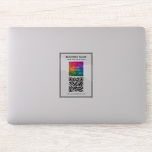 Vorlage für benutzerdefiniertes Firmenlogo Hinzufü Aufkleber