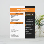 Vorlage für berufliche Lebensläufe (Stehend Vorderseite)