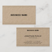 Vorlage für berufliche Papierhersteller Visitenkarte (Vorne/Hinten)