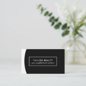 Vorlage für berufliche Realtor-Visitenkarten Visitenkarte (Stehend Vorderseite)
