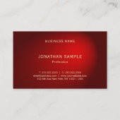 Vorlage für berufliche schwarze Damaskus Visitenkarte (Rückseite)