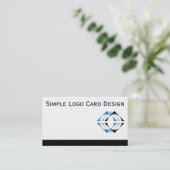 Vorlage für Berufliche Visitenkarten für allgemein Visitenkarte (Stehend Vorderseite)