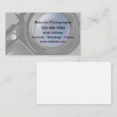 Vorlage für berufliche Visitenkarten für Fotografe Visitenkarte (Vorne/Hinten)