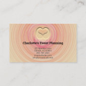 Vorlage für beruflichen Abstrakten QR-Code Visitenkarte (Rückseite)