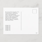Vorlage für Bild-Raster nach Postcard 4 (Rückseite)