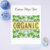 Vorlage für Bio Sprichwort-Flyer Flyer (Einzeln)