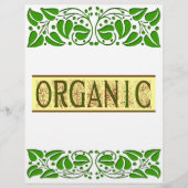 Vorlage für Bio Sprichwort-Flyer Flyer (Vorne)