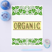 Vorlage für Bio Sprichwort-Flyer Flyer (Einzeln)