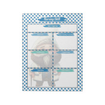 Vorlage für blaue Dr. Gnome-Krankenpflege-Fähigkei