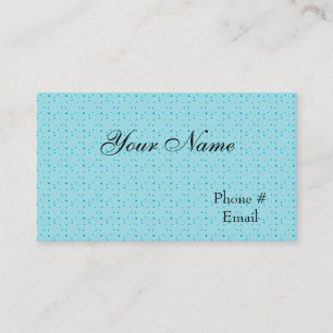 Vorlage für blaue Visitenkarte im Designer