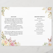 Vorlage für Blumenbeerdigung (Rückseite)