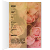 Vorlage für Blumenbeerdigung (Innen (Rechts))