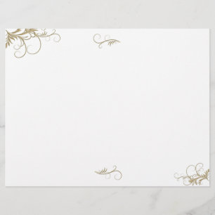 Vorlage für Blumenblätter zum Hochzeitsprogramm