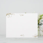 Vorlage für Blumenblätter zum Hochzeitsprogramm (Stehend Vorderseite)