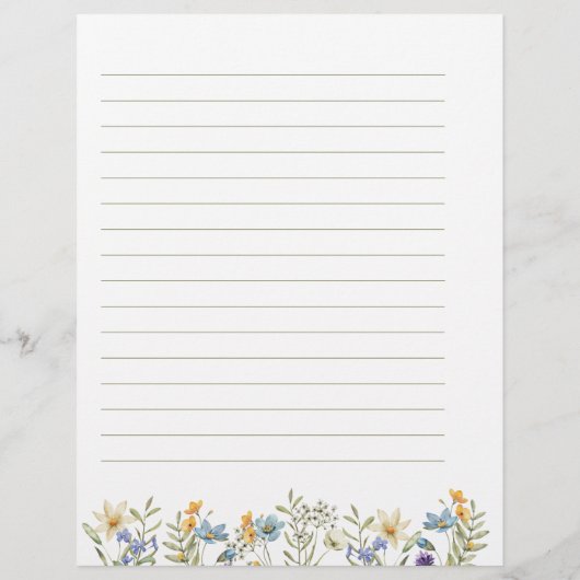 Vorlage für Blumenrezepturen für Bindemittel Flyer (Hinten)