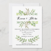 Vorlage für botanische Hochzeiten (Vorderseite)