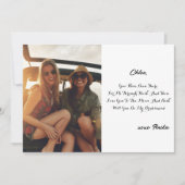 VORLAGE FÜR BRIDESMAID CUSTOM-KARTENVORLAGE (Vorderseite)