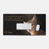 Vorlage für Cat Dog für Foto eines benutzerdefinie Schreibtischunterlage (Tastatur & Maus)