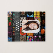 Vorlage für Collage Muster Puzzle (Horizontal)