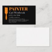Vorlage für Coole Maler-Visitenkarten Visitenkarte (Vorne/Hinten)