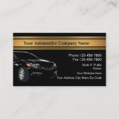 Vorlage für Coole Visitenkarten für Kraftfahrzeuge Visitenkarte (Vorderseite)