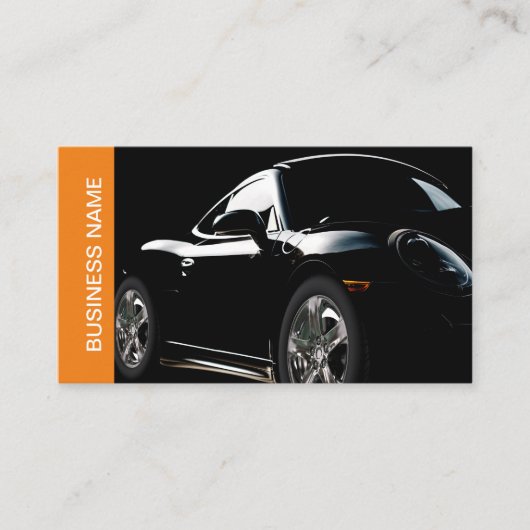 Vorlage für coolste Automobil-Visitenkarten Visitenkarte (Vorderseite)