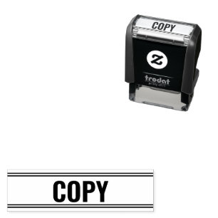 Vorlage für COPY-Geschäftstext Permastempel
