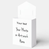 Vorlage für Crafts Geschenkschachtel (Geöffnet)