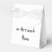 Vorlage für Crafts Geschenkschachtel (Vorderseite)