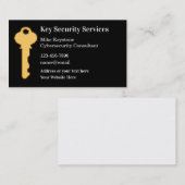 Vorlage für Cybersicherheit-Visitenkarten Visitenkarte (Vorne/Hinten)