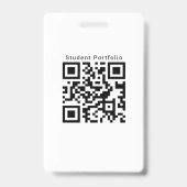 Vorlage für das Abzeichen des Ausweises für Hochsc Ausweis (Back)