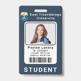 Vorlage für das Abzeichen des Ausweises für Hochsc Ausweis