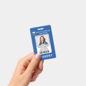 Vorlage für das Abzeichen des Studienausweises Bla Ausweis (Handheld)