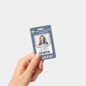 Vorlage für das Abzeichen des Studiengangs Grau Ausweis (Handheld)