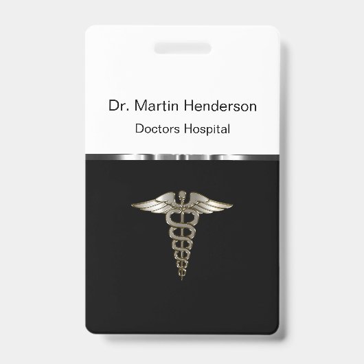 Vorlage für das Abzeichen für die ID-Nummer eines  Ausweis (Vorderseite)