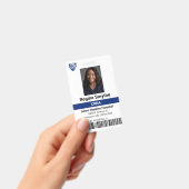 Vorlage für das Abzeichen für personalisierte Kran Ausweis (Handheld)