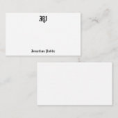 Vorlage für das alte Englische Text in Monogramm g (Vorne/Hinten)