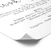 Vorlage für das Bar des Halloween-Party Poster (Ecke)