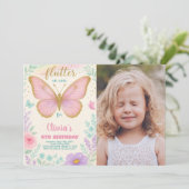 Vorlage für das bearbeitbare Party für Mädchen (Stehend Vorderseite)