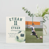 Vorlage für das bearbeitbare Party mit Foto (Stehend Vorderseite)