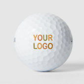 Vorlage für das benutzerdefinierte Branding von Un Golfball (Vorderseite)