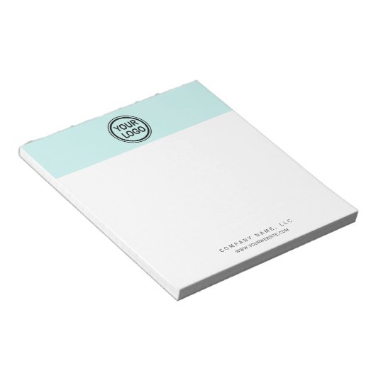 Vorlage für das benutzerdefinierte Branding von Un Notizblock (angewinkelt)