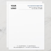 Vorlage für das benutzerdefinierte Firmenlogo (Vorne/Hinten)