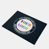 Vorlage für das benutzerdefinierte Firmenlogo Fußmatte (Schrägansicht)