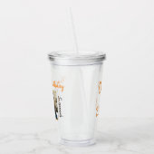 Vorlage für das benutzerdefinierte Foto 21. Happy  Acryltrinkbecher (Links)